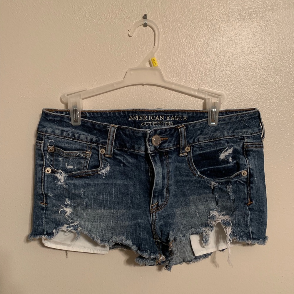 American eagle denim shorts